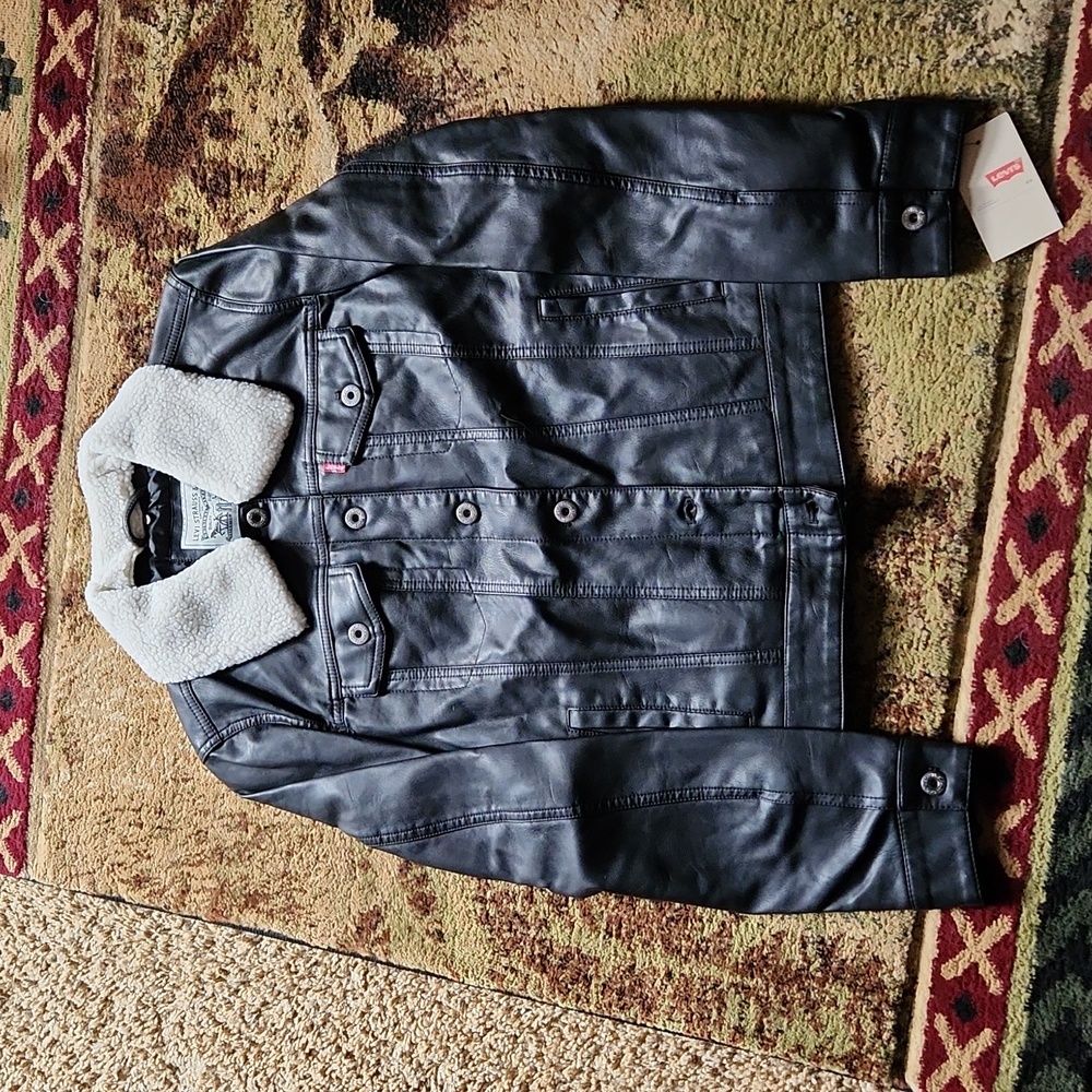 Levi's trucker sherpa collar jacket - Picture 14 of 16